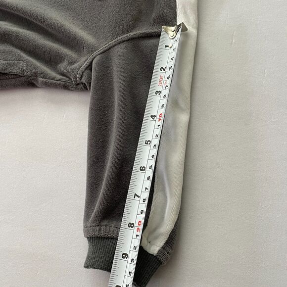 ~ Kids Puma 18m Velour Gray Jacket Full Zip Grey Soft Baby Toddler 18 mo White - Picture 7 of 11